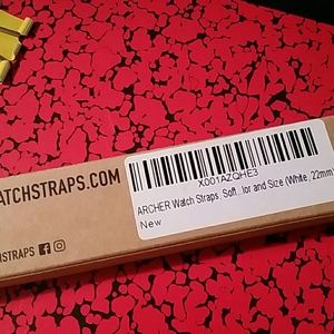 Rubber watchband NEW in box